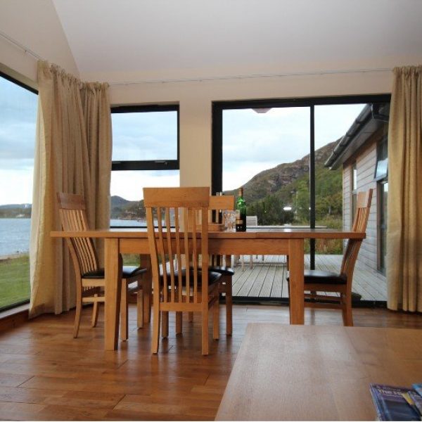 Ardmair accommodation lodge dining